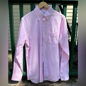 Brooks Brothers Pink Regent Fit Oxford Shirt Size Medium NWT